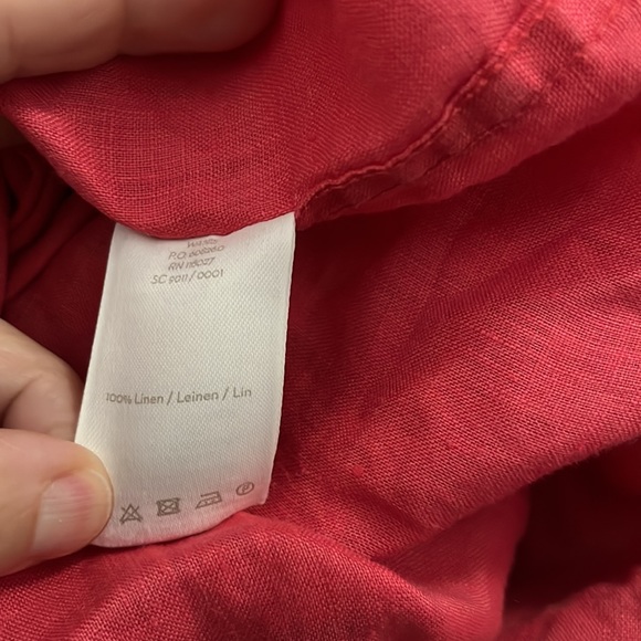 Boden Lollipop Linen Button front - Picture 8 of 9